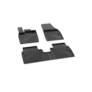 Covorașe auto 4.5D Sahler pentru Volkswagen ID.6 2020+ – TPE SEBS premium, tip tavă, antiderapante