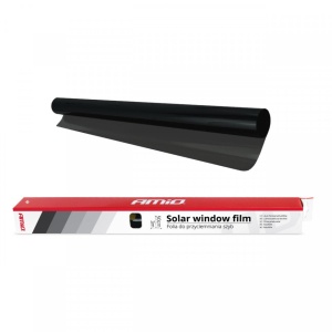 Folie fumurie pentru geamuri Super Dark Black 0.5x3m(5%)