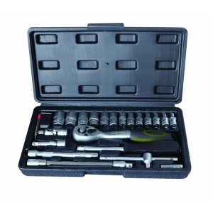 HR TRUSA 24 PIESE 1/4" CR-V