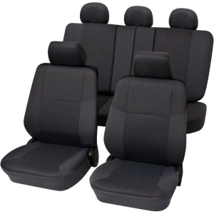 Husa auto PETEX, Malta, culoare negru