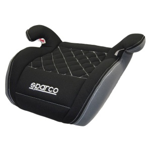 Inaltator auto Sparco Booster 100KBK PIK, varsta recomandata 15-36 kg, Negru/Gri