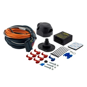 Instalație electrică universală de 13 pini cu modul electronic ECS ELECTRONICS pentru carlige de remorcare