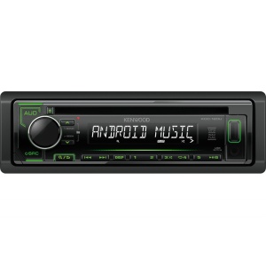 Kenwood Kdc-120Ug Radio Cd/Usb, Verde