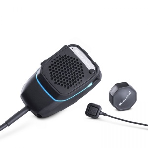 kit Hands Free Midland, dual mike în 6 pini pentru stațiile radio CB
