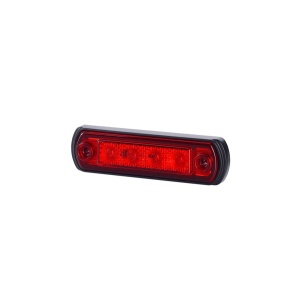 Lampă aplicată poziție, Horpol, formă ovală, LED roșu, 12/24V