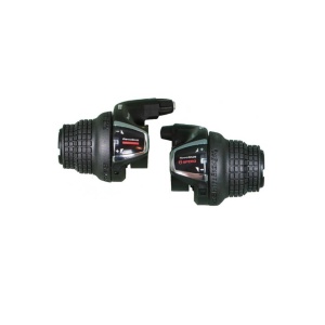 Maneta schimbator stanga 3 viteze Shimano Tourney ASLRS35LNBP, revo, 1800 mm, negru