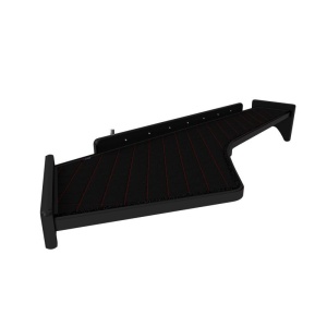 Masa bord, F-CORE, cu led, model lung, pentru FORD F-MAX, 2018+, Negru/ Rosu