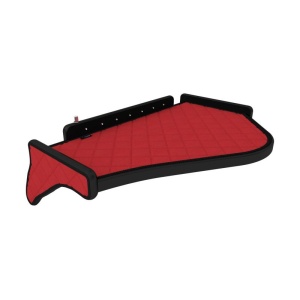 Masa bord, F-CORE, cu led, pentru VOLVO FH, FH 16, FM, 2003+, Rosu