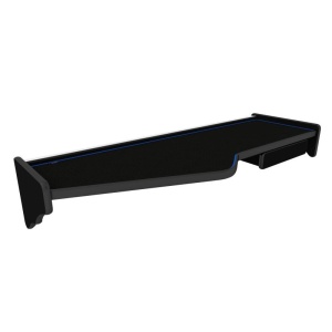 Masa bord, F-CORE, model lung, cu sertar, pentru SCANIA L,P,G,R,S, P,G,R,T, 2010+, Negru/ Albastru