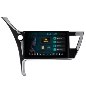 Navigatie 2K HUB64 Toyota Corolla / Auris (2017-2020), 8GB RAM, Android 13, Octacore, Slot Sim 4G, DSP, GPS, Wi-FI, Carplay, Android Auto, USB, Bluetooth, Waze, Touchscreen, 10.36 Inch