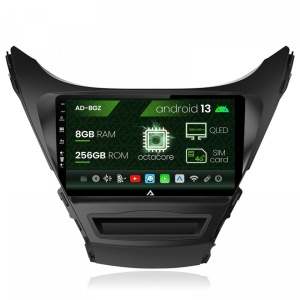 Navigatie Hyundai Elantra (2012-2014), Android 13, Z-Octacore , 8GB RAM , 256GB ROM, 9Inch - AD-BGZ9008,AD-BGRKIT177