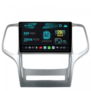 Navigatie Jeep Grand Cherokee (2010-2013), Android 13, X-Octacore , 8GB RAM , 256GB ROM, 9.5 Inch - AD-BGX9008,AD-BGRKIT297