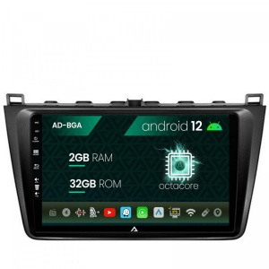 Navigatie Mazda 6 (2008-2013), Android 12, A-Octacore , 2GB RAM , 32GB ROM, 9 Inch - AD-BGA9002,AD-BGRKIT328