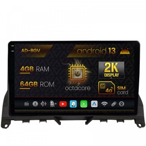 Navigatie Mercedes Benz C-Class W204 (2006-2012), Android 13, V-Octacore , 4GB RAM , 64GB ROM, 9.5 Inch - AD-BGV9004,AD-BGRKIT419