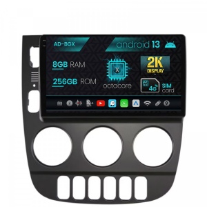 Navigatie Mercedes Benz ML W163 (1998-2005), Android 13, X-Octacore , 8GB RAM , 256GB ROM, 9.5 Inch - AD-BGX9008,AD-BGRKIT405V2