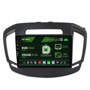 Navigatie Opel Insignia (2014-2016), Android 13, Z-Octacore , 8GB RAM , 256GB ROM, 9 Inch - AD-BGZ9008,AD-BGRKIT249