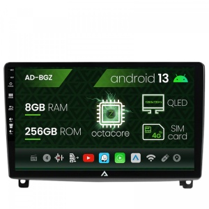 Navigatie Peugeot 407 (2004-2011), Android 13, Z-Octacore , 8GB RAM , 256GB ROM, 9 Inch - AD-BGZ9008,AD-BGRKIT266V3