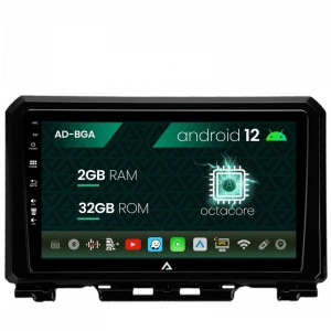 Navigatie Suzuki Jimny (2018-2022), Android 12, A-Octacore , 2GB RAM , 32GB ROM, 9 Inch - AD-BGA9002,AD-BGRKIT312
