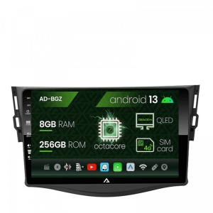 Navigatie Toyota RAV4 (2006-2013), Android 13, Z-Octacore , 8GB RAM , 256GB ROM, 9 Inch - AD-BGZ9008,AD-BGRKIT096