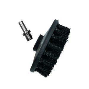 Perie medie textil cu adaptor bormasina Adbl, 125mm