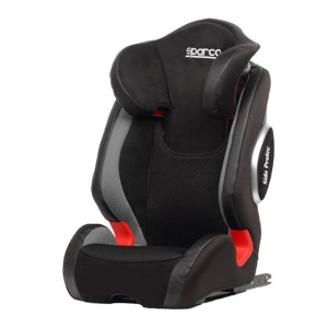 Scaun copii SPARCO F1000K PREMIUM - Negru / Gri