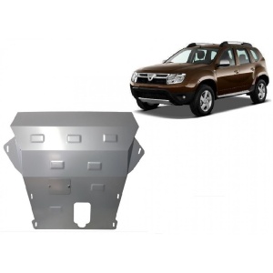 Scut motor metalic pentru Dacia Duster - 2,5 mm ( 2010 - 2017 )