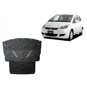 Scut motor metalic pentru Mitsubishi Colt ( 2002 - 2013 )