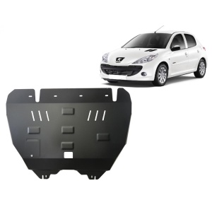 Scut motor metalic pentru Peugeot 206 ( 1998 - 2012 )