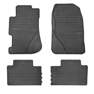 Set 4 covorase auto MAMMOOTH, Cauciuc, pentru HONDA CIVIC VII 2001-2005 COUPE, Negru