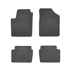 Set 4 covorase auto MAMMOOTH, Cauciuc, pentru HYUNDAI I10 2008-2017 LIFTBACK, Negru