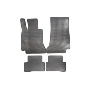 Set 4 covorase auto MAMMOOTH, Cauciuc, pentru MERCEDES C (W205) 2013+ SALOON, Negru