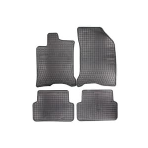 Set 4 covorase auto MAMMOOTH, Cauciuc, pentru RENAULT LAGUNA II 2001-2007 LIFTBACK, Negru