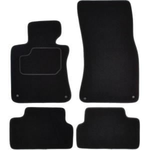 Set 4 covorase auto MAMMOOTH, Velur, pentru BMW 6 (E63) 2003-2010 COUPE, Negru