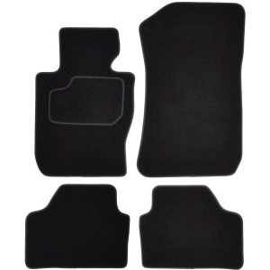 Set 4 covorase auto MAMMOOTH, Velur, pentru BMW X1 (E84) 2009-2015 OFF-ROAD/SUV, Negru