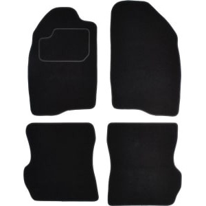 Set 4 covorase auto MAMMOOTH, Velur, pentru FORD FUSION 2002-2012 SALOON, Negru