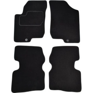 Set 4 covorase auto MAMMOOTH, Velur, pentru KIA CEE'D 2006-2012 SALOON, Negru