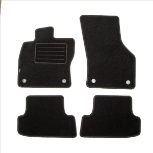 Set 4 covorase auto mocheta PETEX 112156102PX, negru/grafit, pentru AUDI A3 (8V), 2013-