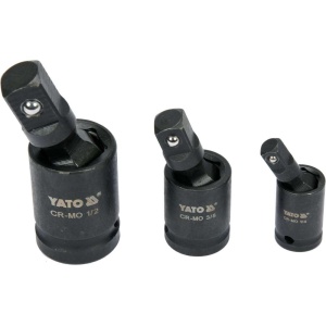 SET ARTICULAȚIE CARDANICĂ IMPACT 1/4", 3/8", 1/2"