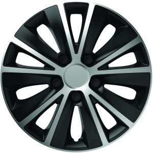 Set Capace Roti 13` Silver&Black Rapide