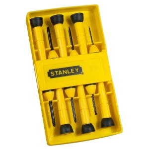 Set de șurubelnițe de precizie STANLEY®, 6 buc.