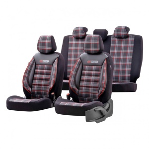 Set huse scaun auto PREMIUM, Universale,OTOM GTI SPORT 801