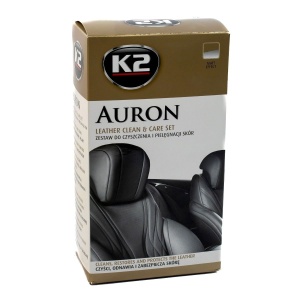 Set solutie pentru curatarea si intretinerea suprafetelor din piele, Auron, G420 K2 - Img 2