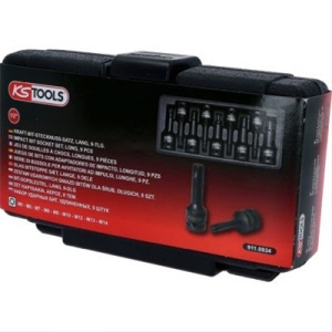 SET TUBULARE DE IMPACT 1/2 PTR SURUBURI RIBE M5M14, 9 PCS