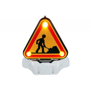 Triflash led Vignal 500, clasa electrica 2 cu suport