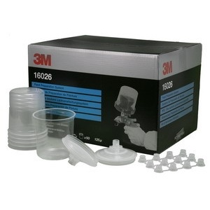 160263M Pps Standard 0.65L- 50 Pungi Standard&Capace Cu Filtru 125Micr&20 Dopuri -3M