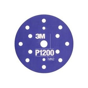 344223M Flexible Abrasive Hookit Disc P1200, Unitate Facturare Multiplu De 25 Buc-3M