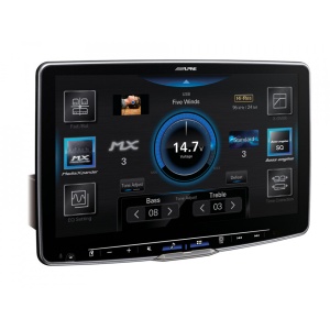 Alpine ilx-f115d cu ecran de 11′′, compatibil apple carplay si android auto