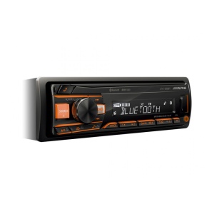 Alpine ute-200bt radio cu usb/bluetooth, multicolor
