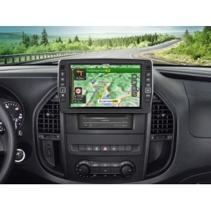 Alpine x903d-v447 sistem cu navigatie integrata si ecran de 9′′ pentru mercedes vito