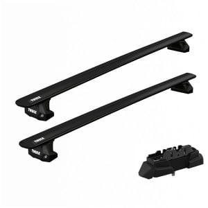 Bare Mercedes GLE Coupe (C292), 5 usi 2015-2018 - Thule WingBar Evo Black, puncte fixe